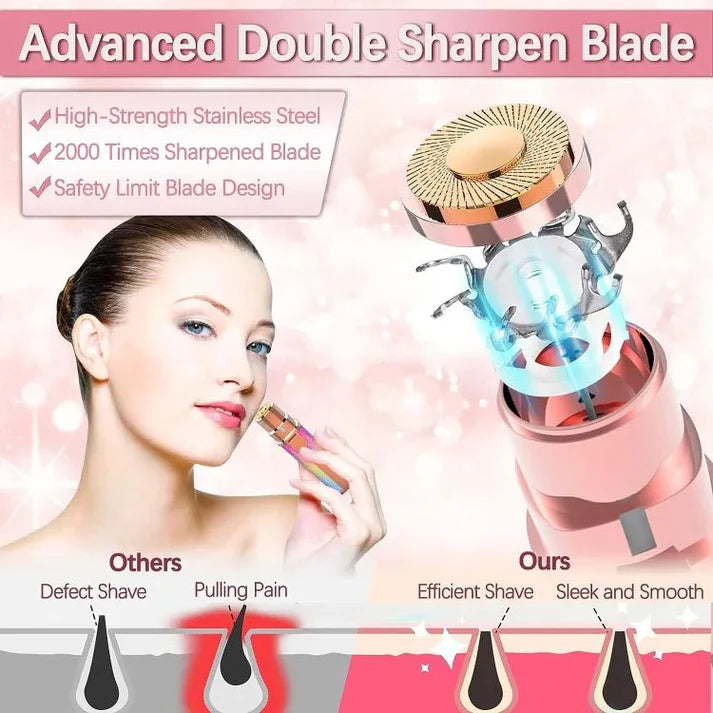 2 in 1 Electric Eyebrow Trimmer and Shaver