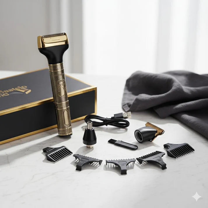 Ramadan Sale - 3 in 1 Men’s Grooming Trimmer – Beard, Hair & Body Shaver – NZ 804