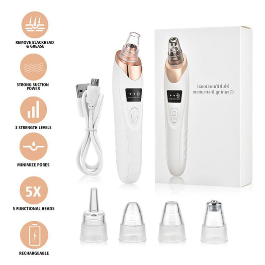 5 in 1 Electric Blackhead Remover | Guaranteed Results